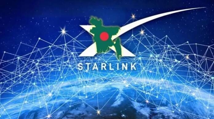 Starlink transit hub in Bangladesh