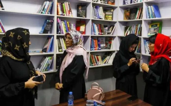 Taliban banned books in Afghanistan library