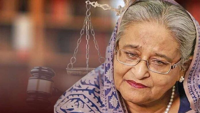 পলাতক হাসিনার