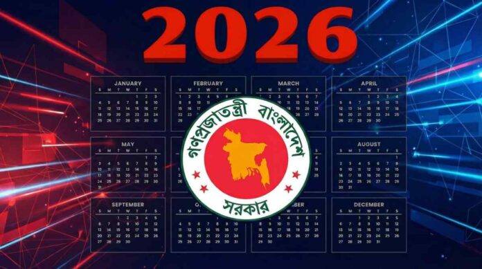 ২০২৬ সালের সরকারি ছুটি