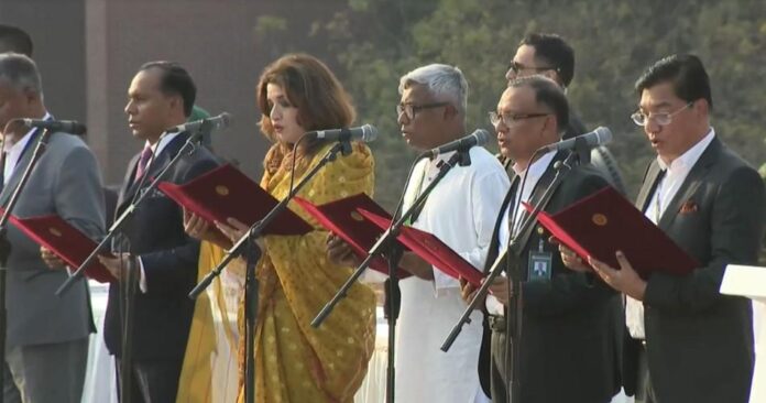 তারেক রহমানের নতুন মন্ত্রিসভা