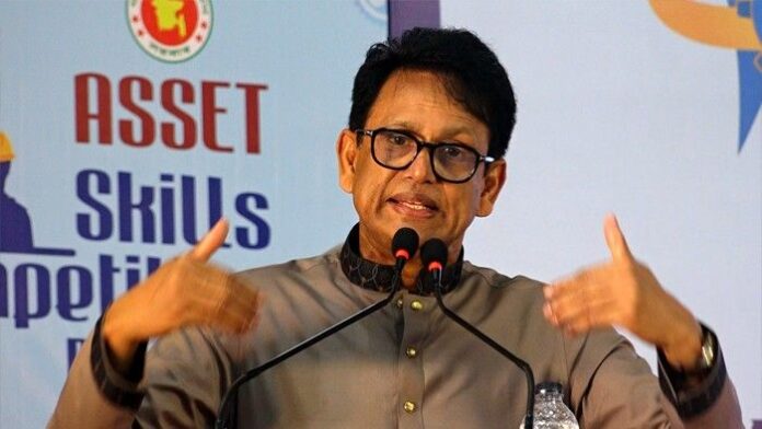 শিক্ষামন্ত্রী এহছানুল হক মিলন