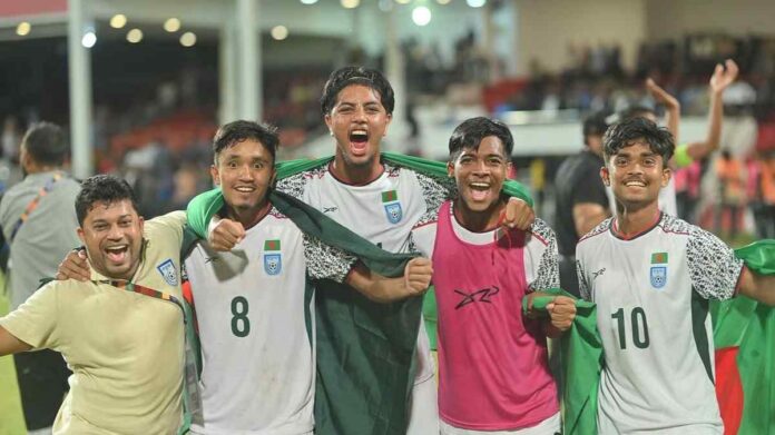 অ-২০ সাফ চ্যাম্পিয়ন বাংলাদেশ